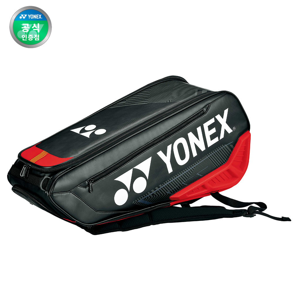 요넥스 BA02326EX 배드민턴 테니스 가방 블랙 라켓백 2단