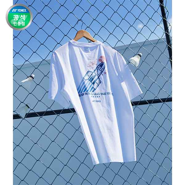 요넥스 234TS001U 배드민턴 공용 오버핏 반팔 티셔츠